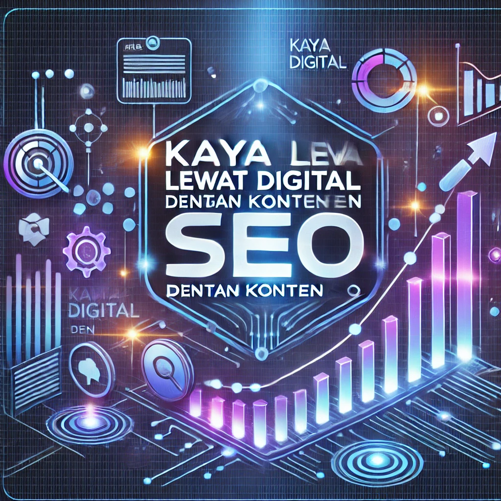 Kaya Lewat Digital Dengan Konten SEO